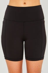 Love Tree High Waist Seam Detail Active Shorts OutfitFlow